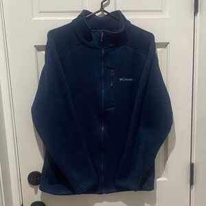 Columbia Deep Blue Full-Zip Fleece